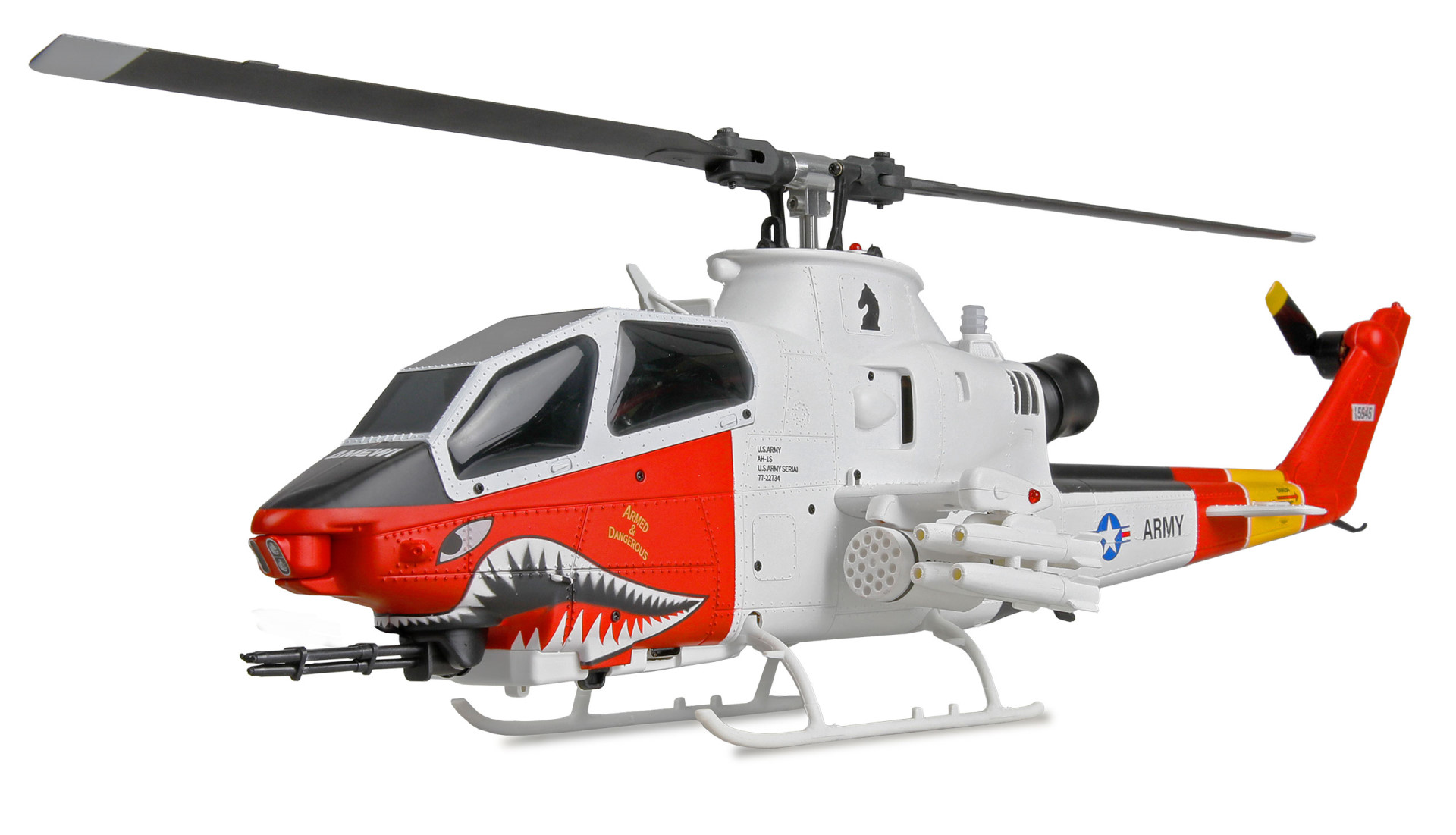 Amewi Bell AH-1 Arctic Cobra Helikopter 6-Kanal 3D/6G RTF 25372 - Abbildung 1