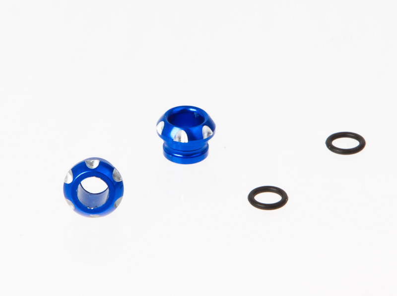 KB48120B LED Halter Aluminium Blau für 5mm LED