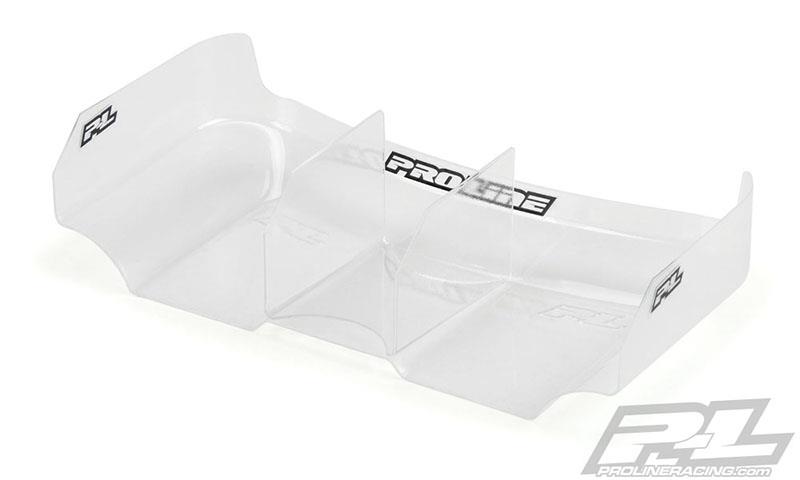 ProLine Air Force 2 Lightweight 6.5 Clear Hinten Hinten Wing with Center Fin (2) für 1:10