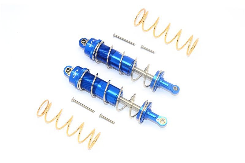 GPM Alu Öldruckstoßdämpfer v/h 125mm blau Traxxas MAXX