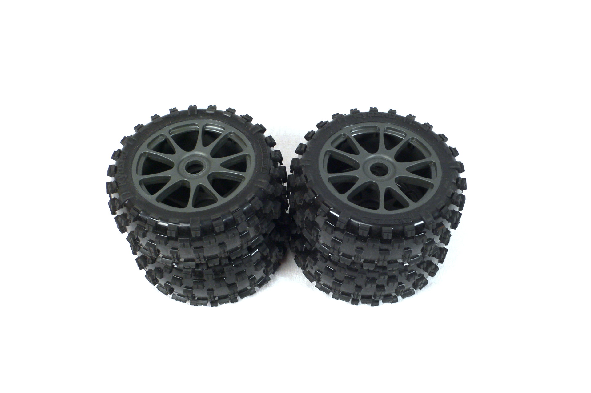 Kyosho Inferno Neo 4.0 Buggy Räder - Reifen & Felgen (4) 17mm 1/8 - Abbildung 1