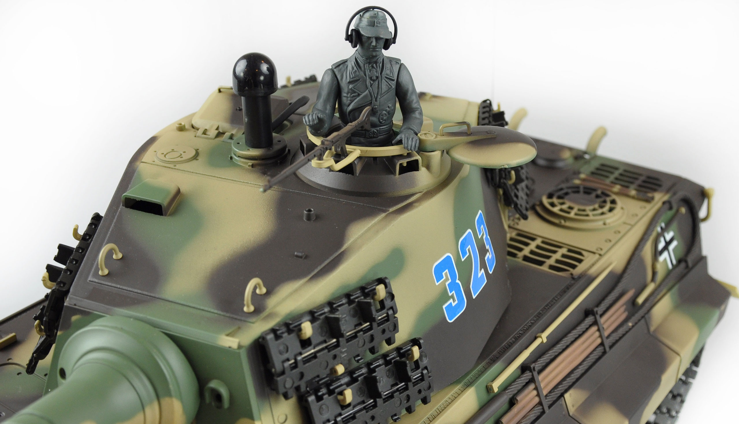 Amewi Königstiger mit Henschelturm 1:16 Professional Line II IR/BB 23111