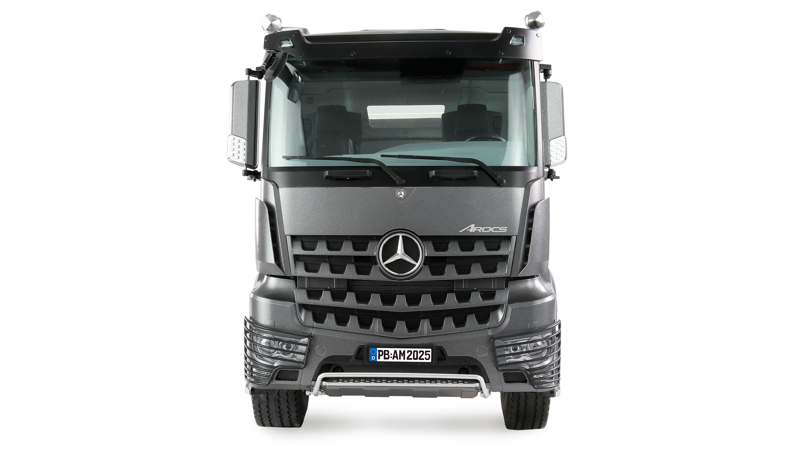 Amewi Mercedes-Benz Arocs Sattelzug mit Kippauflieger 4x4 1:14 RTR anthrazit 22696