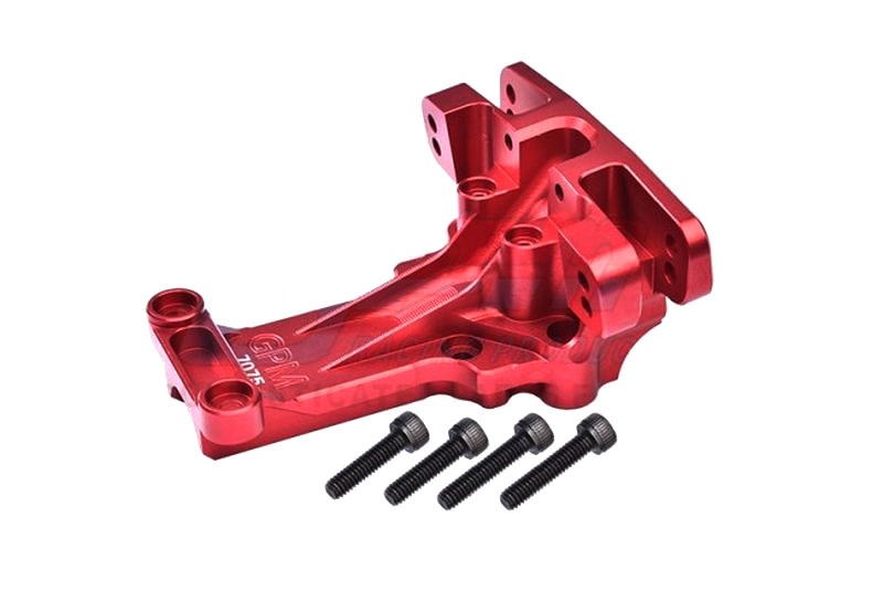 GPM Bulkhead 7075-T6 Aluminium vorne rot TRX XRT XRT012R - Abbildung 1