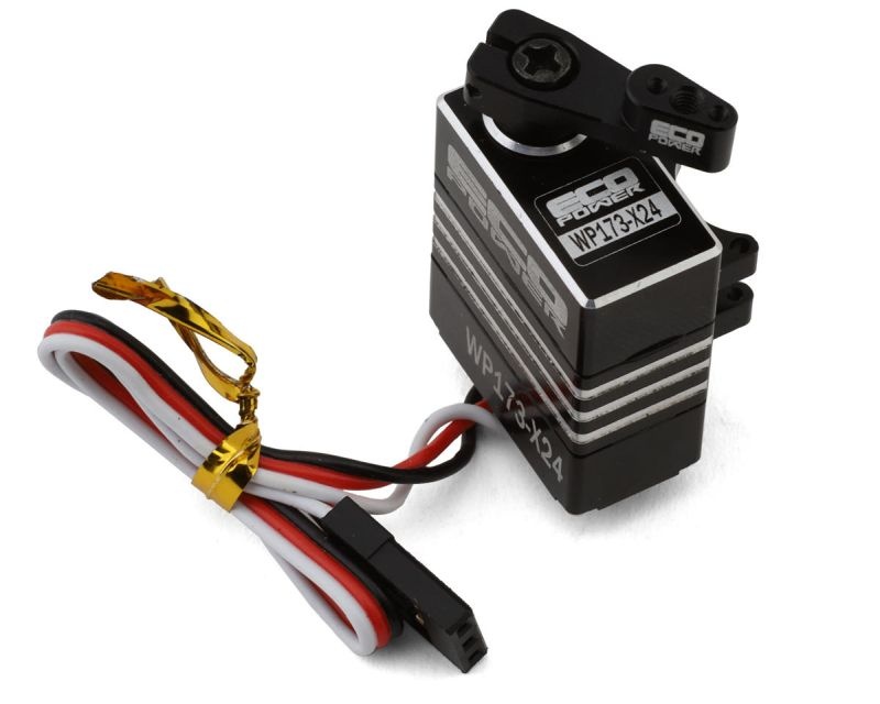 EcoPower WP173-X24 Waterproof Aluminum Digital Micro Servo DirectFit ECP-173-X24