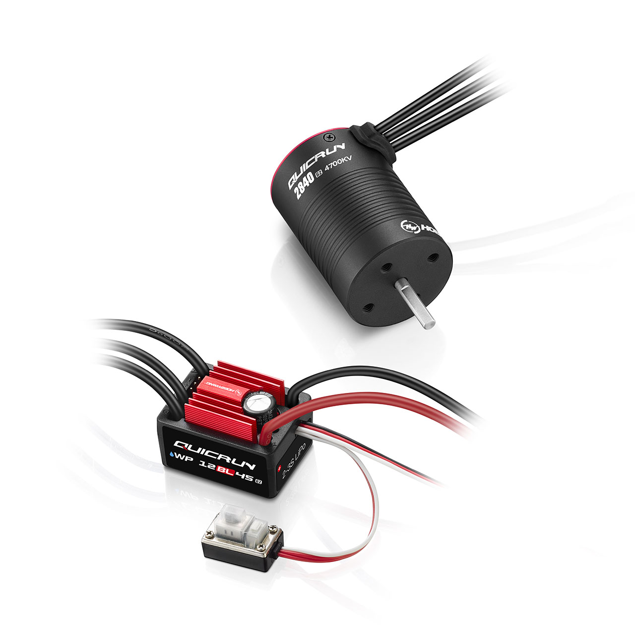 Hobbywing Combo WP12BL45 G2 mit 2840SL-4700kV-G2 Sensorless 38030212