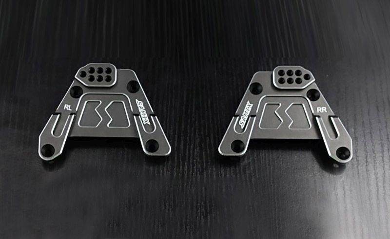 SAMIX SCX-6 alum rear shock plate (made of 7075 material) für SCX-6 SCX6-6024