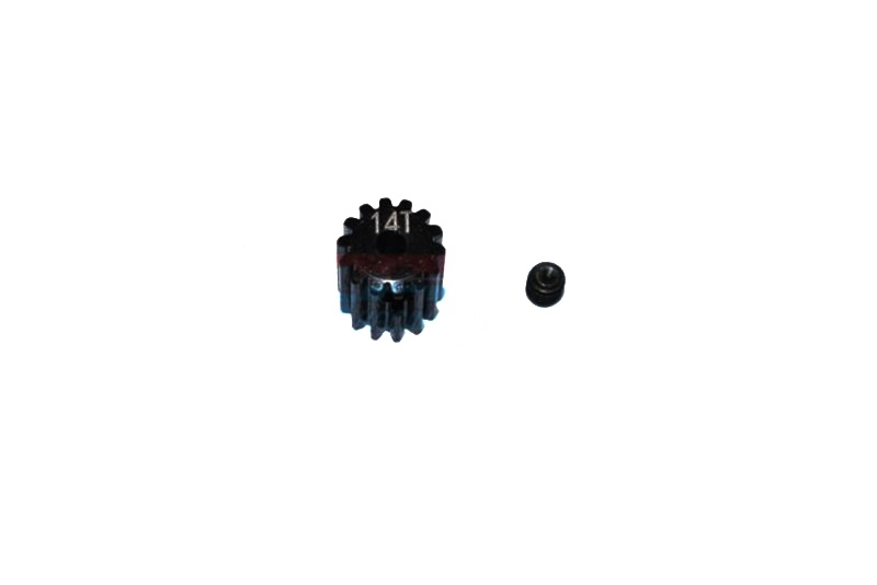 GPM HARDEN STEEL 45# 14T PINION GEAR -2PC SET Team Losi Mini-T 2.0 schwarz