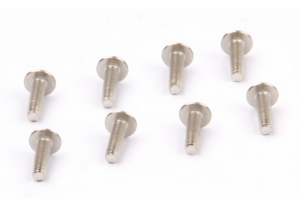 LRP M3x12mm Kreuzschlitz Rundkopfschraube (8Stk.) 133088