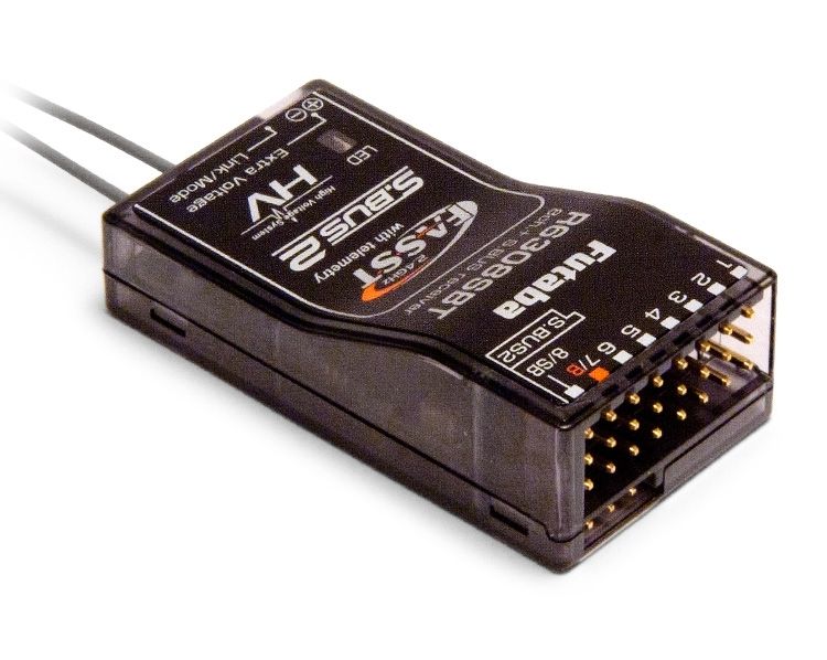 Futaba Empfänger 8CH S.BUS, S.BUS2, 2.4GHz FASST Begrenzte Stückzahl FPR6308SBT