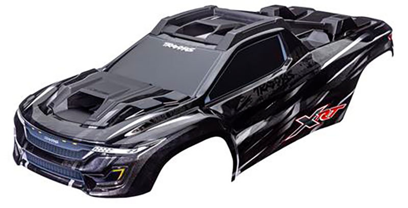 Traxxas Karosserie XRT Black Edition mit Aufkleber 7840 - Abbildung 1