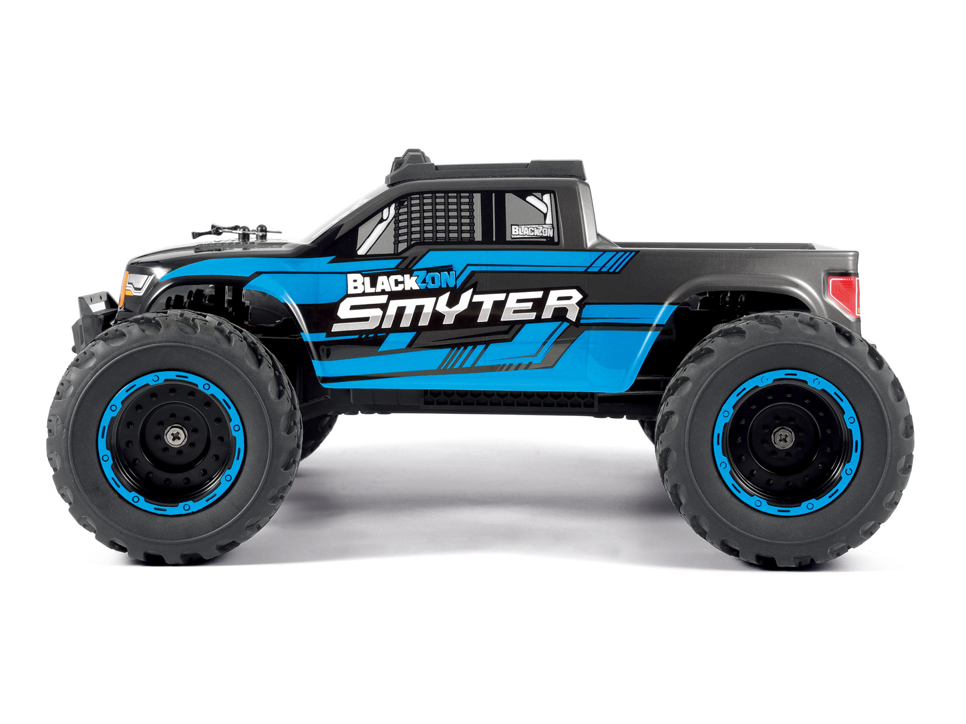 BLACKZON Smyter MT 1/12 4WD Elektro Monster Truck Blau 540111 - Abbildung 3