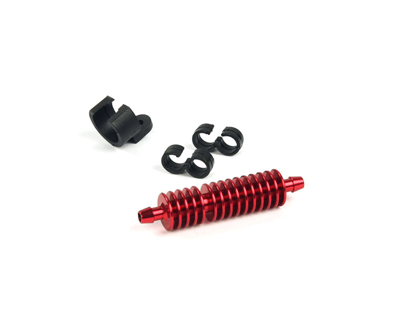 R07127R Sprit Kühler Rot (inkl. Halter & 2x Clips) - Abbildung 1