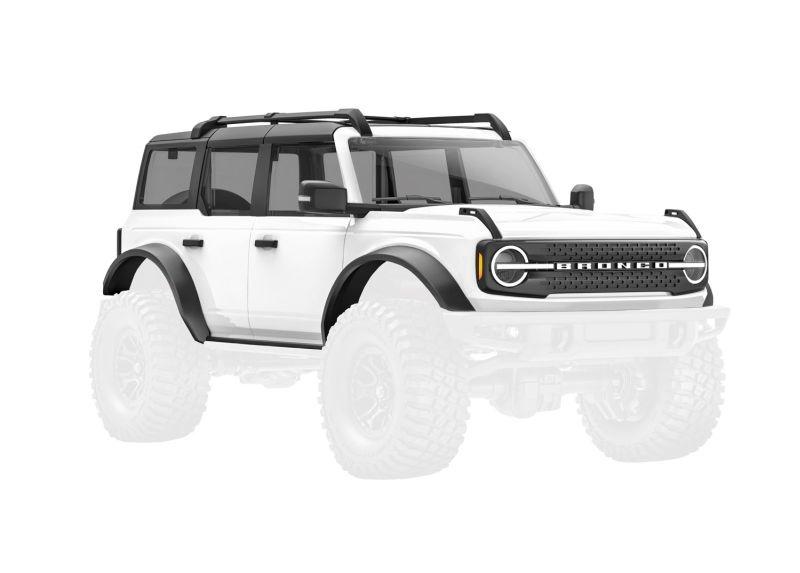 Traxxas Karosserie, Ford Bronco, Weiß (inkl. Anbauteile) 9711-WHT - Abbildung 1