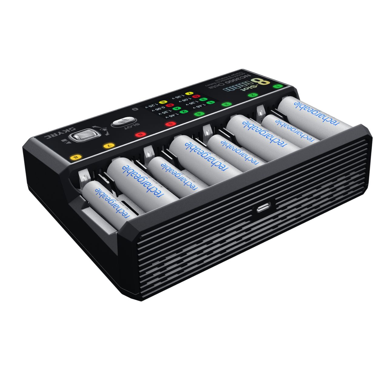 SkyRC NC3000 Octa Ladegerät für 8xAA/AAA DC 3A SK-100228-01