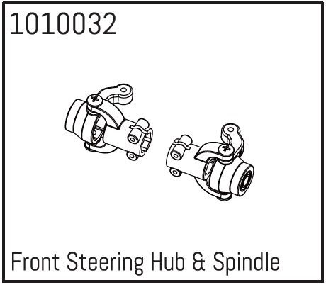 Hobby Plus Front Steering Hub & Spindle 240049