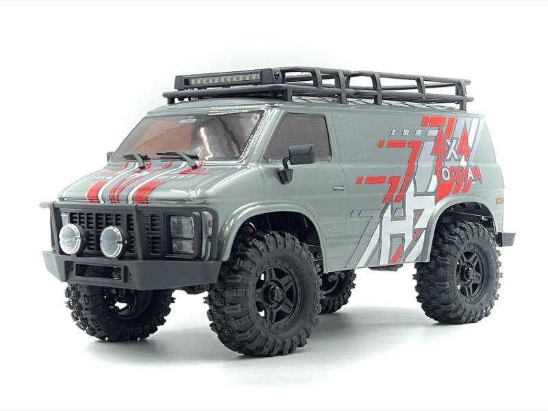 Hobby Plus 1:18 Crawler CR18P EVO-V2 Rock Van grey RTR HBP1810503-GY - Abbildung 1
