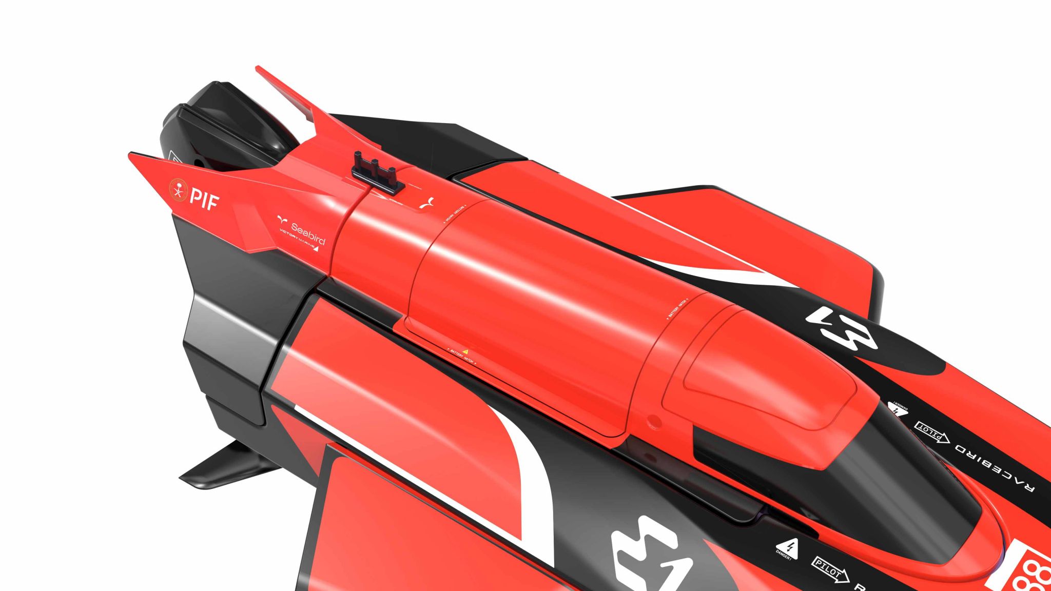 Joysway E1 Racebird Hydrofoil Boat Team Westbrook 1/14 Rennboot RTR 8608WESTBROOK - Abbildung 4