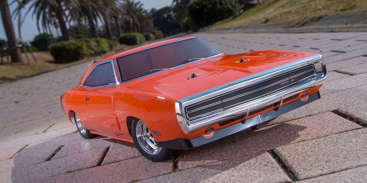 Kyosho FAZER MK2 (L) Dodge Charger 1970 Orange (KT231P) 34417T1C - Abbildung 1