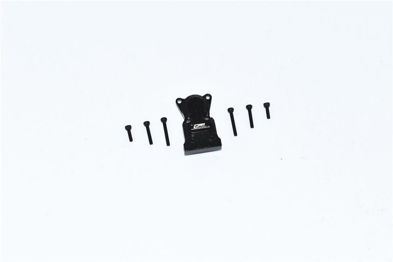 GPM Alu Getriebeabdeckung v/h schwarz Axial SCX24