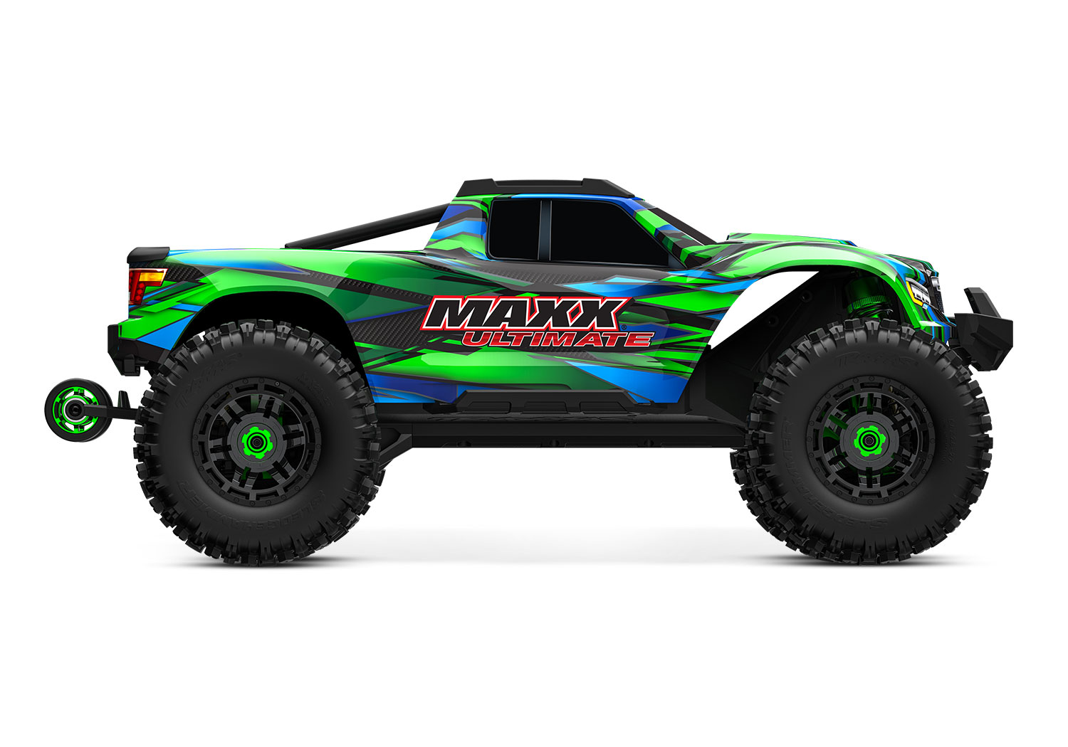 Traxxas MAXX Ultimate 4x4 grün 1/10 Monstertruck RTR Brushless, ohne Akku/Lader 89087-4 - Abbildung 3