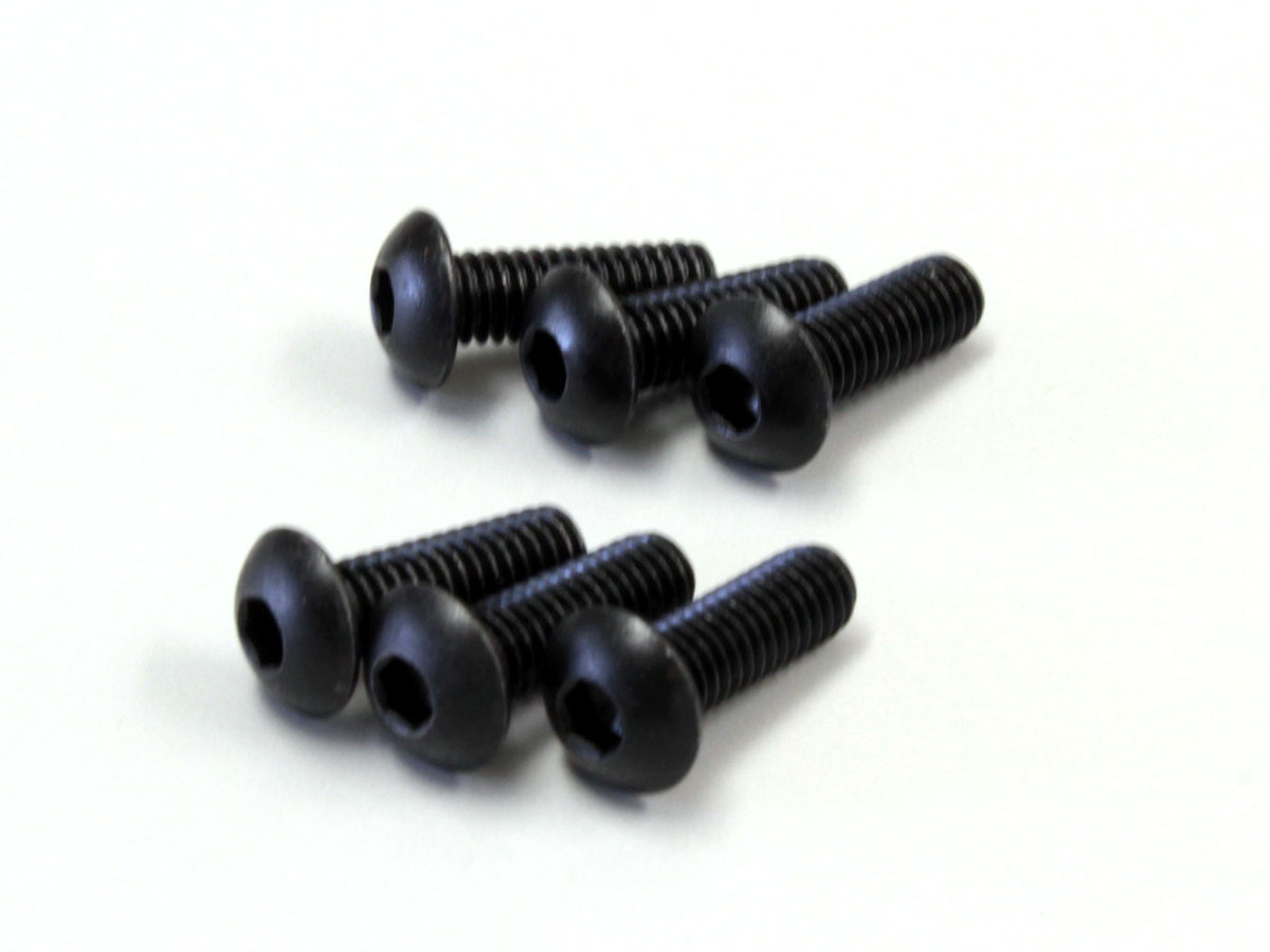 Kyosho RUNDKOPFSCHRAUBEN M2X5 (10) (FUER B.A.R. MP9) 1-S12005H