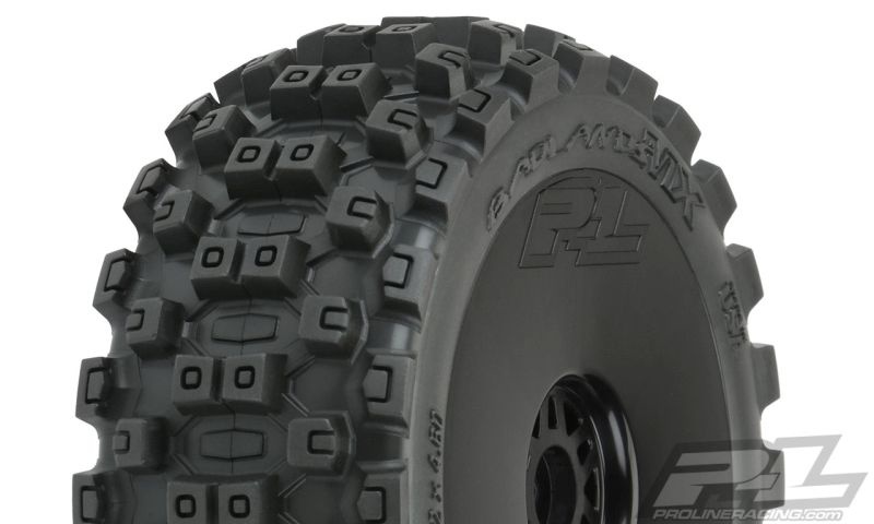 Pro-Line Badlands MX M2 (medium) auf Felge schwarz v/h Verbrenner 1:8 Offroad *neuer Preis* 9067-41