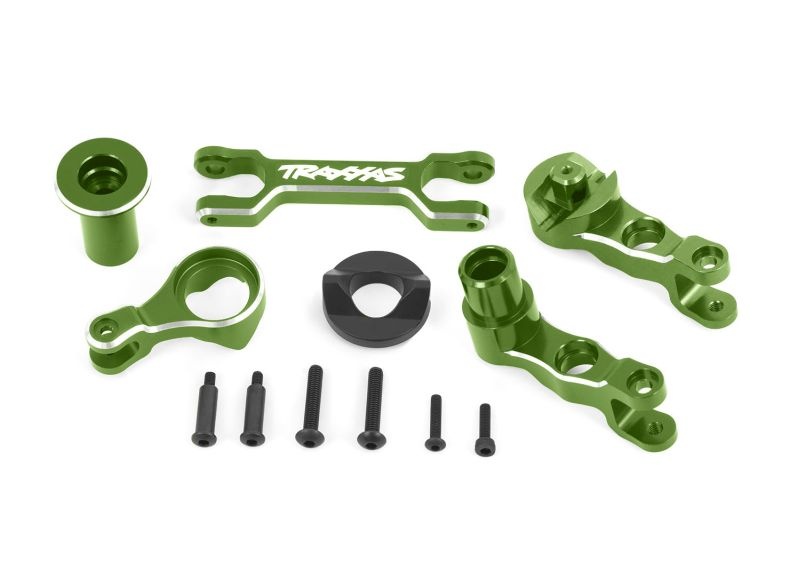 Traxxas Servosaver-Umlenkung Alu grün X-Maxx 7746-GRN