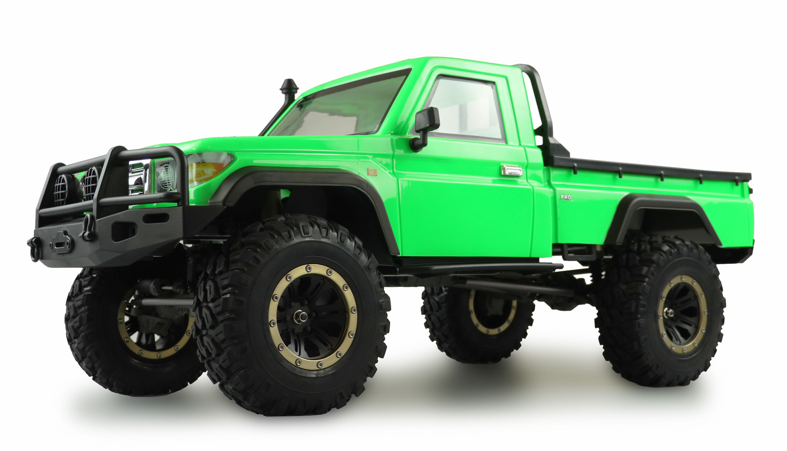 Amewi AMXRock RCX8B Scale Crawler Pick-Up 1:8, RTR grün 22467