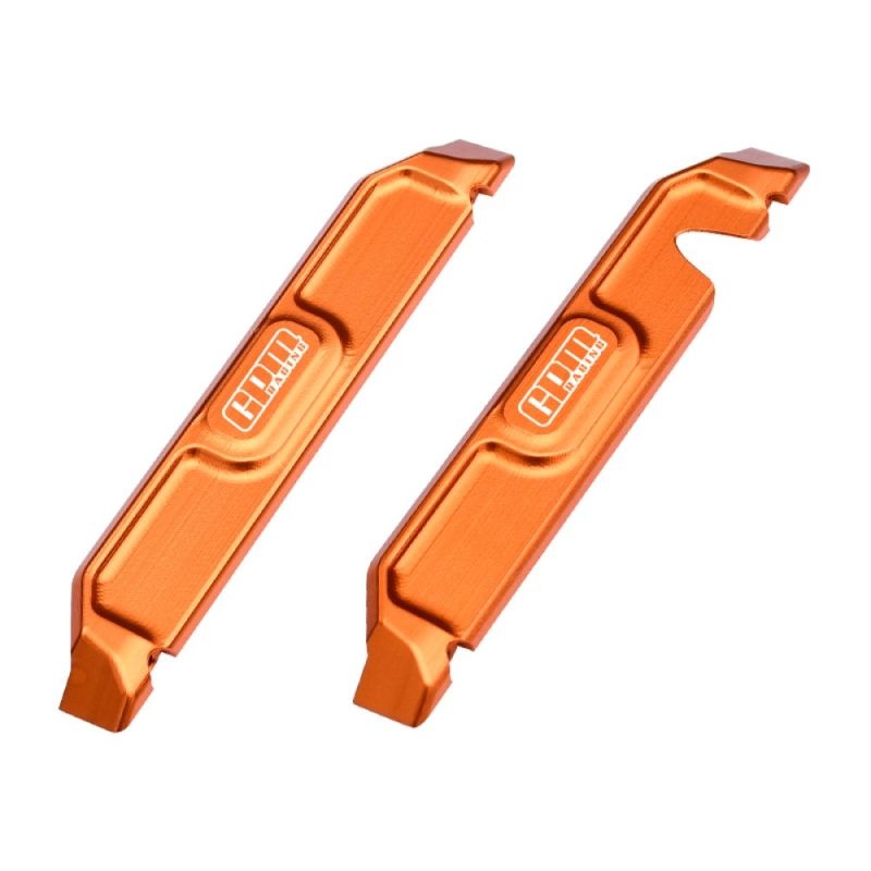 GPM Alu-Nerfbars Chassis orange (2) TRX MiniMaxx TXMM014OR