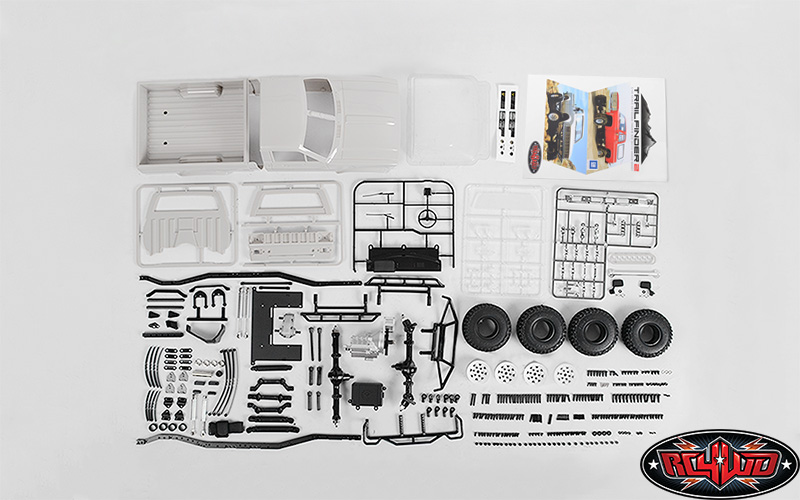 RC4WD Trail Finder 2 Truck Kit w/Mojave II Body Set Z-K0049