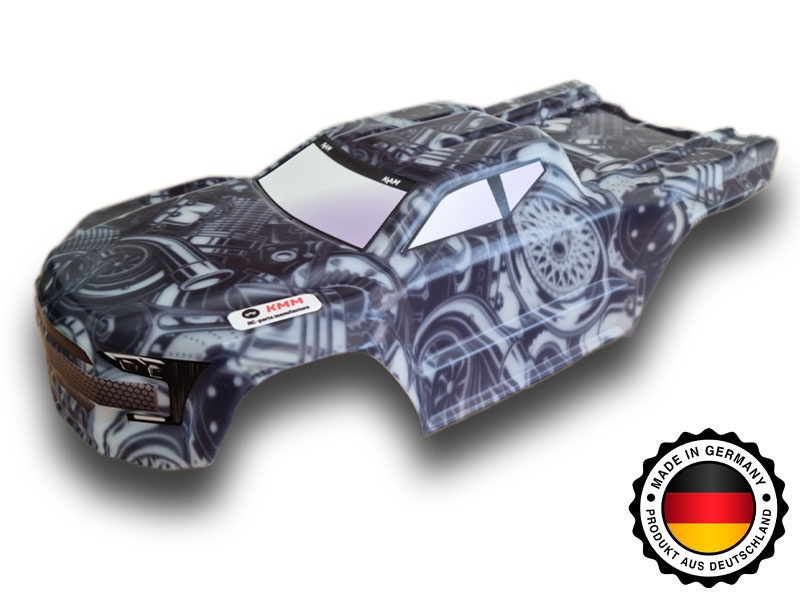 KMM Karo unbreakable +Dekor Turbo-Designprint für ARRMA Kraton 4S