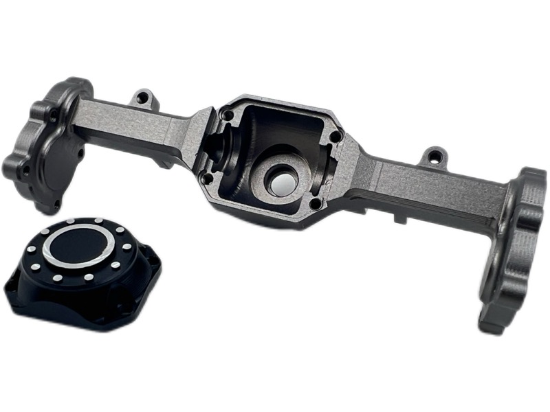 Hobby Plus CR-18P 6X6 Machine Aluminum Rear Axle 240477
