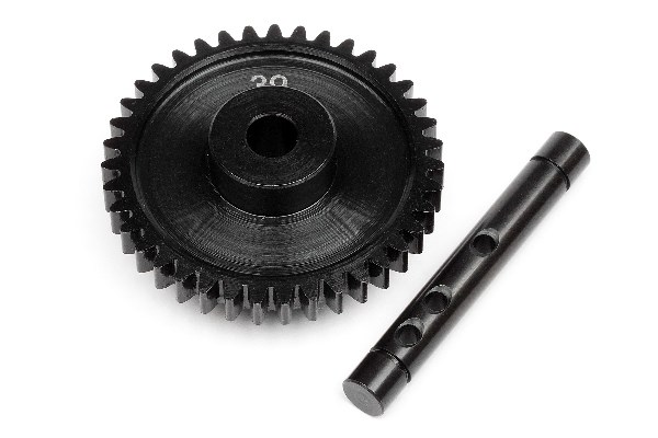 HPI Getriebezahnrad 39Z / Welle Set (Savage Flux) 102244