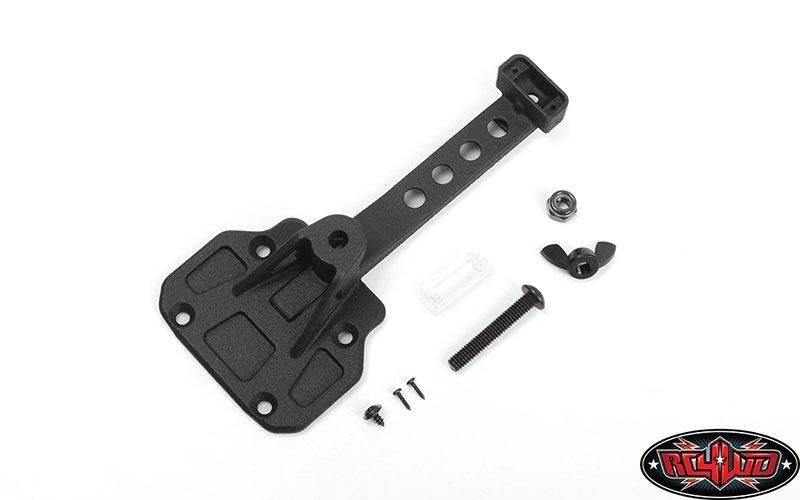 RC4WD Spare Wheel and Tire Holder w/ Clear High Rear Brake Light VVV-C1068
