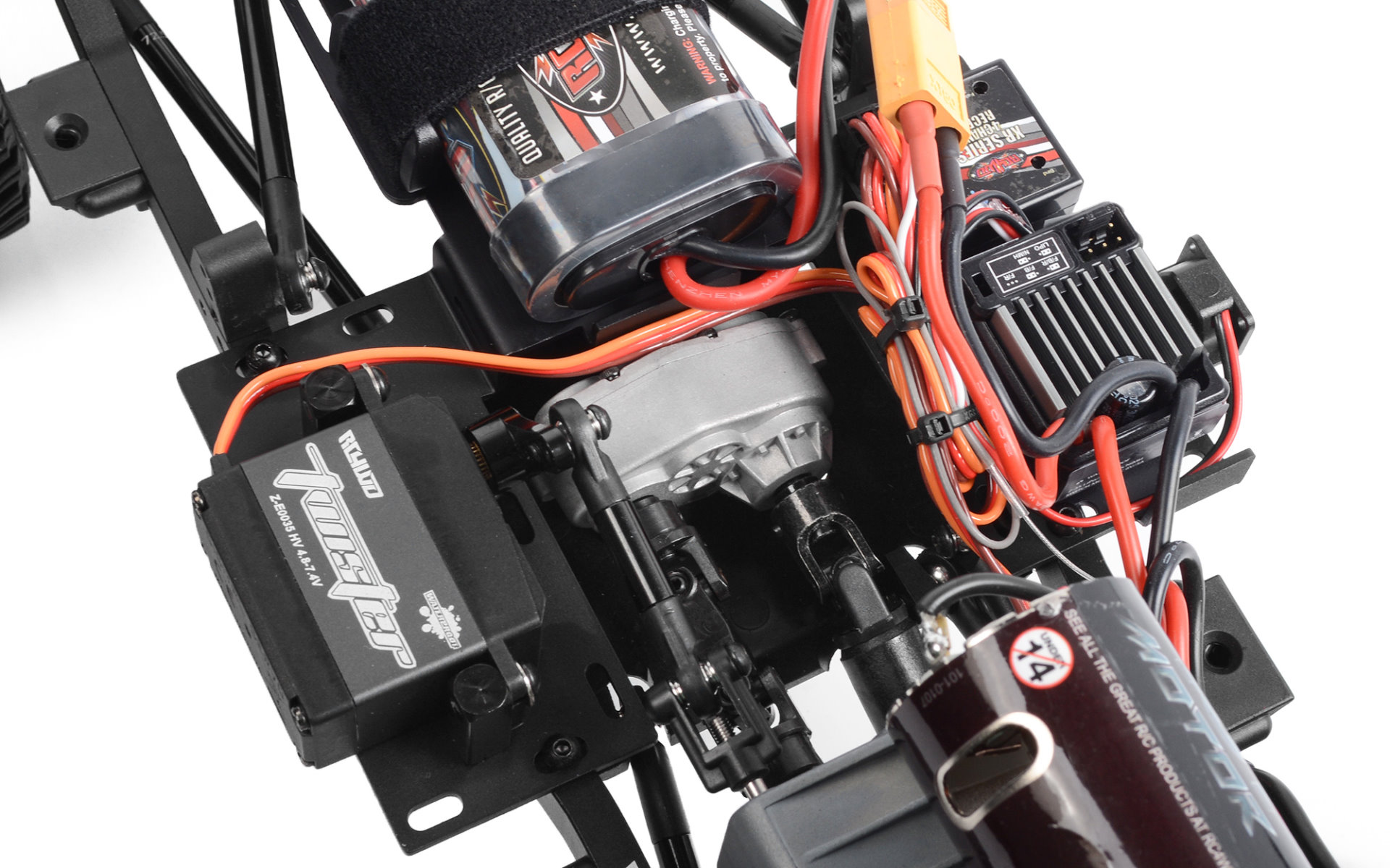 RC4WD Cross Country Off-Road RTR W/ 1/10 Black Rock 4Door Z-RTR0046