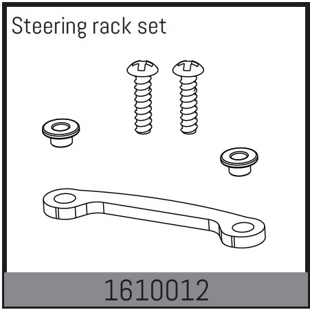 Absima Steering rack set 1610012