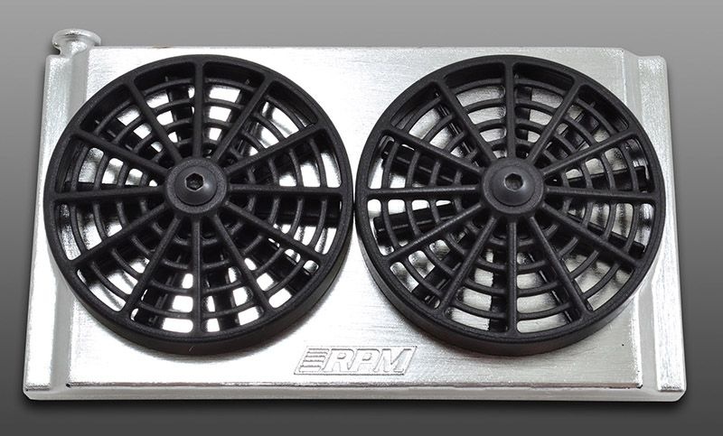 RPM Mock Radiator + Lüfter für Clipless Karo-Montage TRX-Slash-Modelle 70780