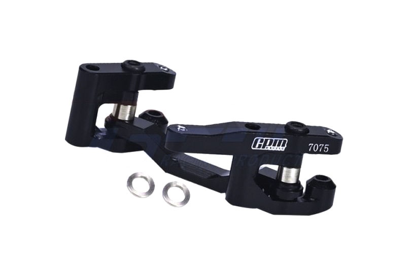 GPM Lenkungs-Set 7075-T6 Aluminium schwarz für ARRMA 1/18 Granite 4WD MGG048BK
