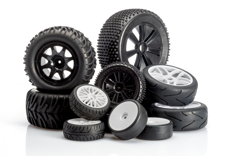 LRP S10 Blast MT VTEC 1/10 Komplettrad schwarze Felge (2 Stk.)