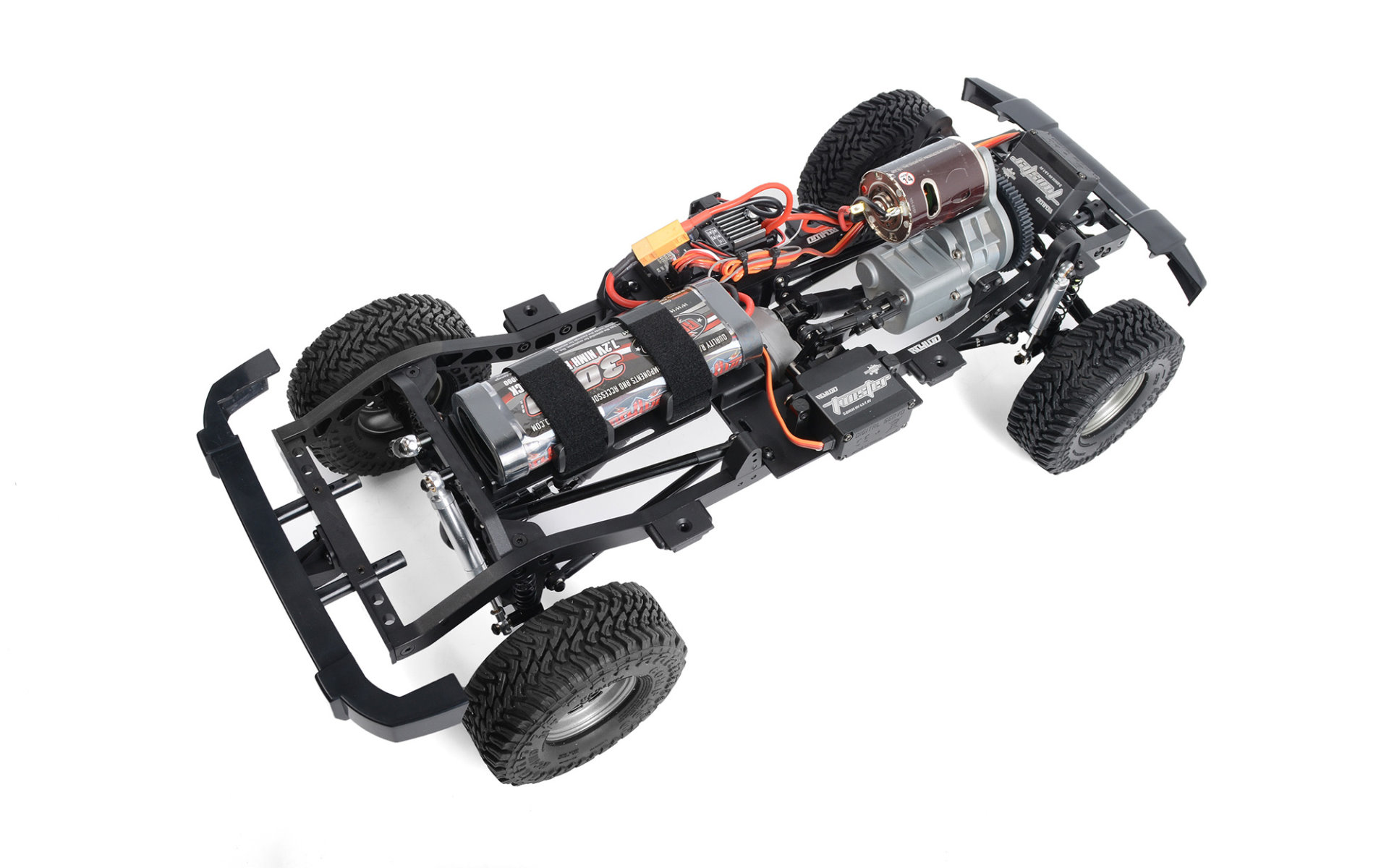 RC4WD Cross Country Off-Road RTR W/ 1/10 Black Rock 4Door Z-RTR0046