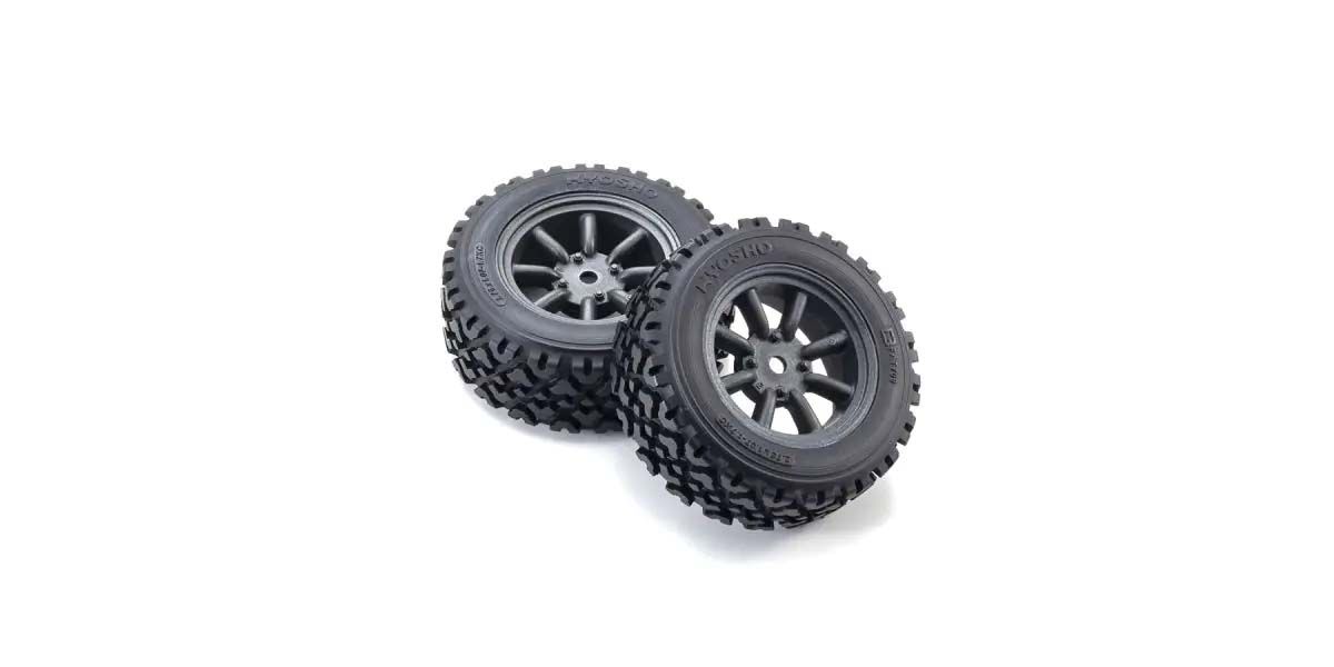 Kyosho Verklebte Reifen Classic Rally 1:10 Fazer 2.0 (2) FATH709BKM