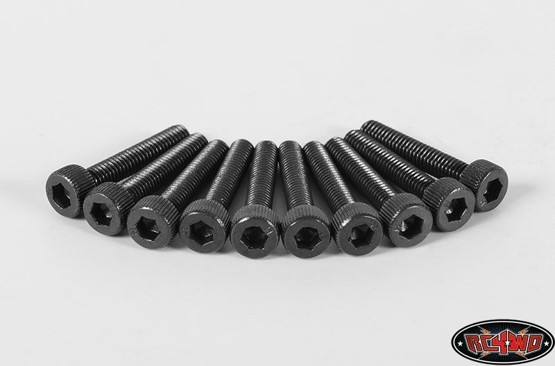 RC4WD Steel Socket Head Cap Screws M2.5 x 14mm (10) Z-S1213