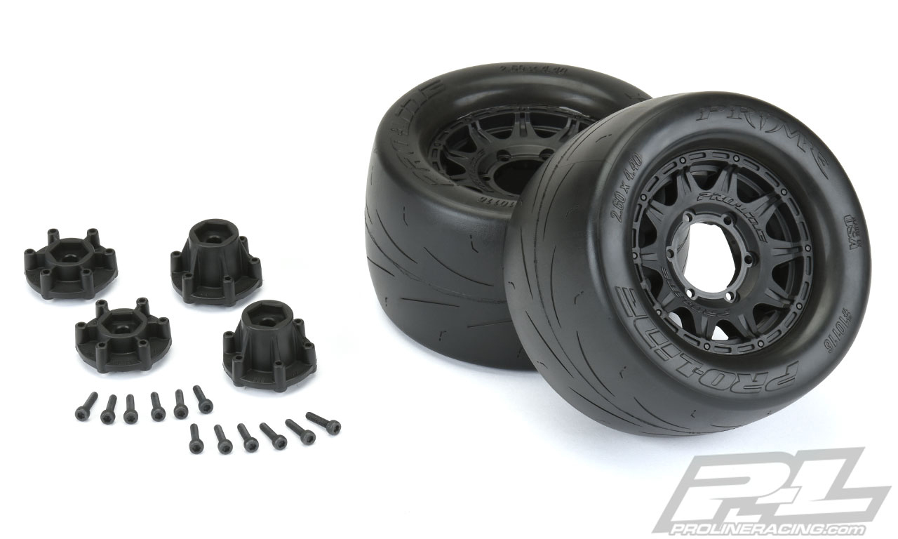 Pro-Line Prime 2.8 auf Raid 6x30 schwarz Wechsel-Adapter TRX Nitro hinten, Elektro vorn, 4x4 v+h 10116-10 - Abbildung 2