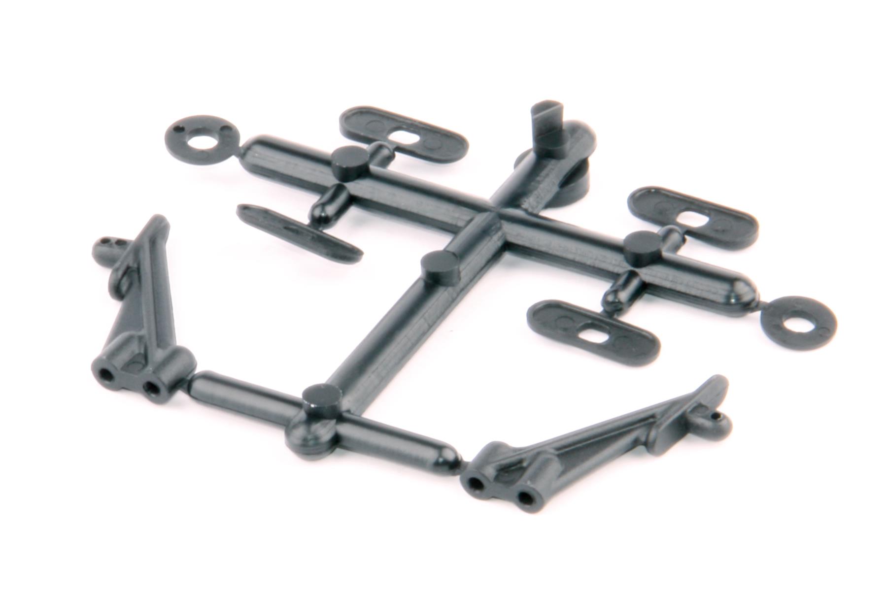 LRP Spoilerhalter Plastikteile - S10 Twister BX 124037