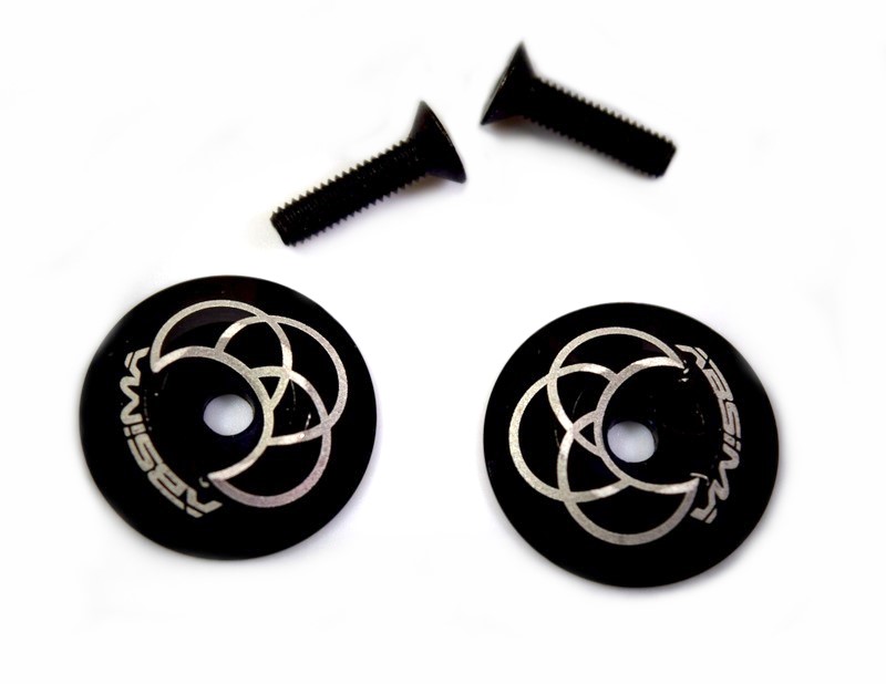 Absima Aluminium Spoilerhaltescheibe 18mm (2 St.) schwarz 2440043 - Abbildung 1