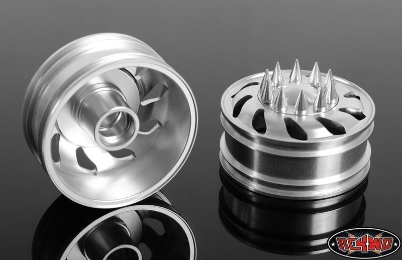 RC4WD Force Directional Semi Front Wheels w/Spiked Caps Z-W0053