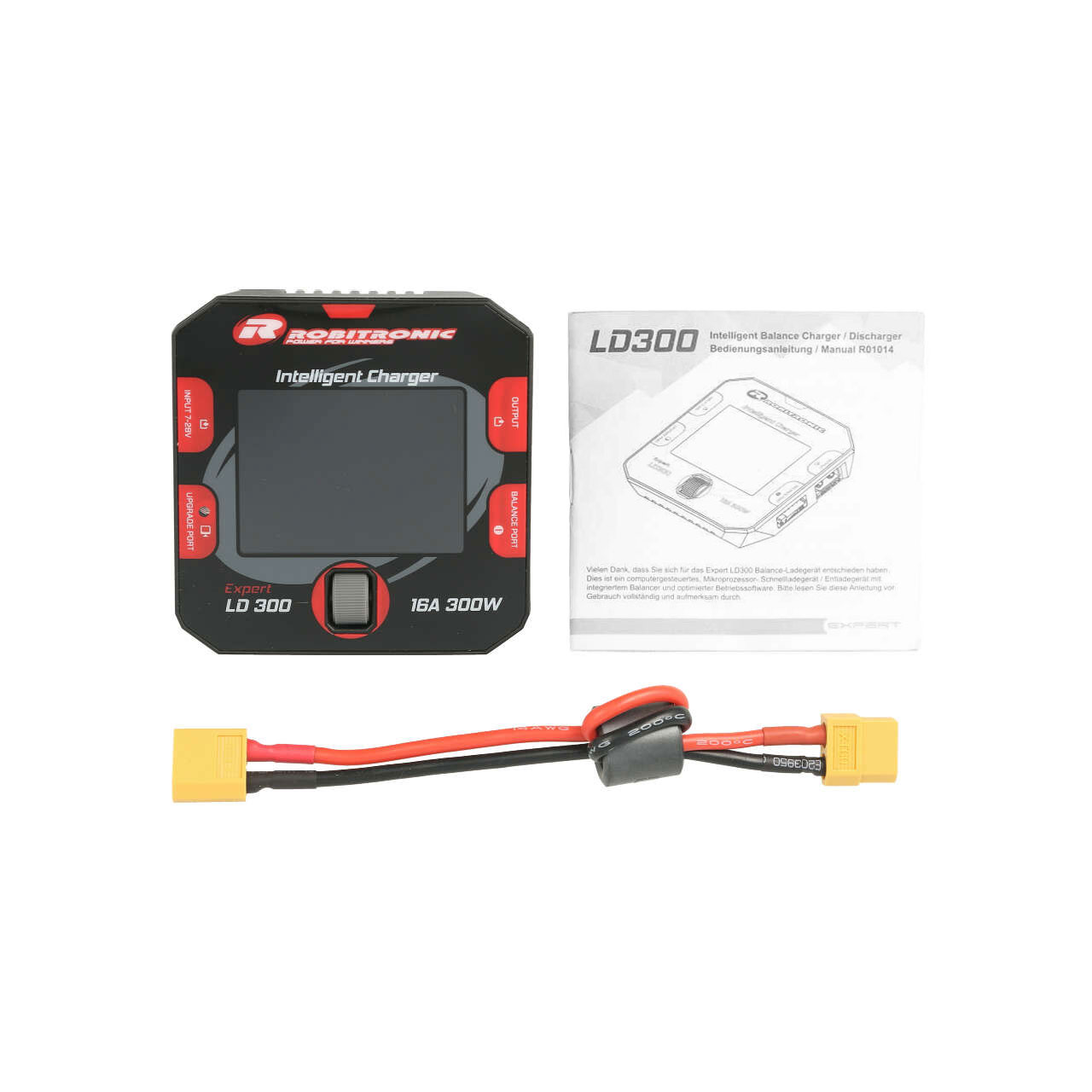 Robitronic Expert LD 300 Ladegerät LiPo 1-6s 16A 300W DC R01014