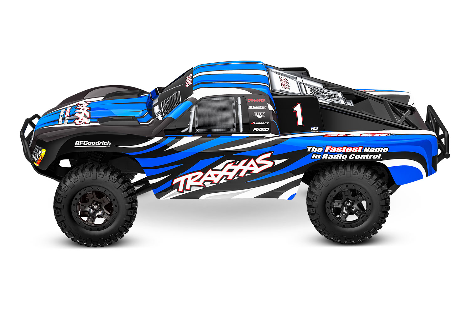 Traxxas Slash 2WD 1/10 BlauX RTR Clipless HD incl. USB-Lader & Akku 58234-8 - Abbdilung 4