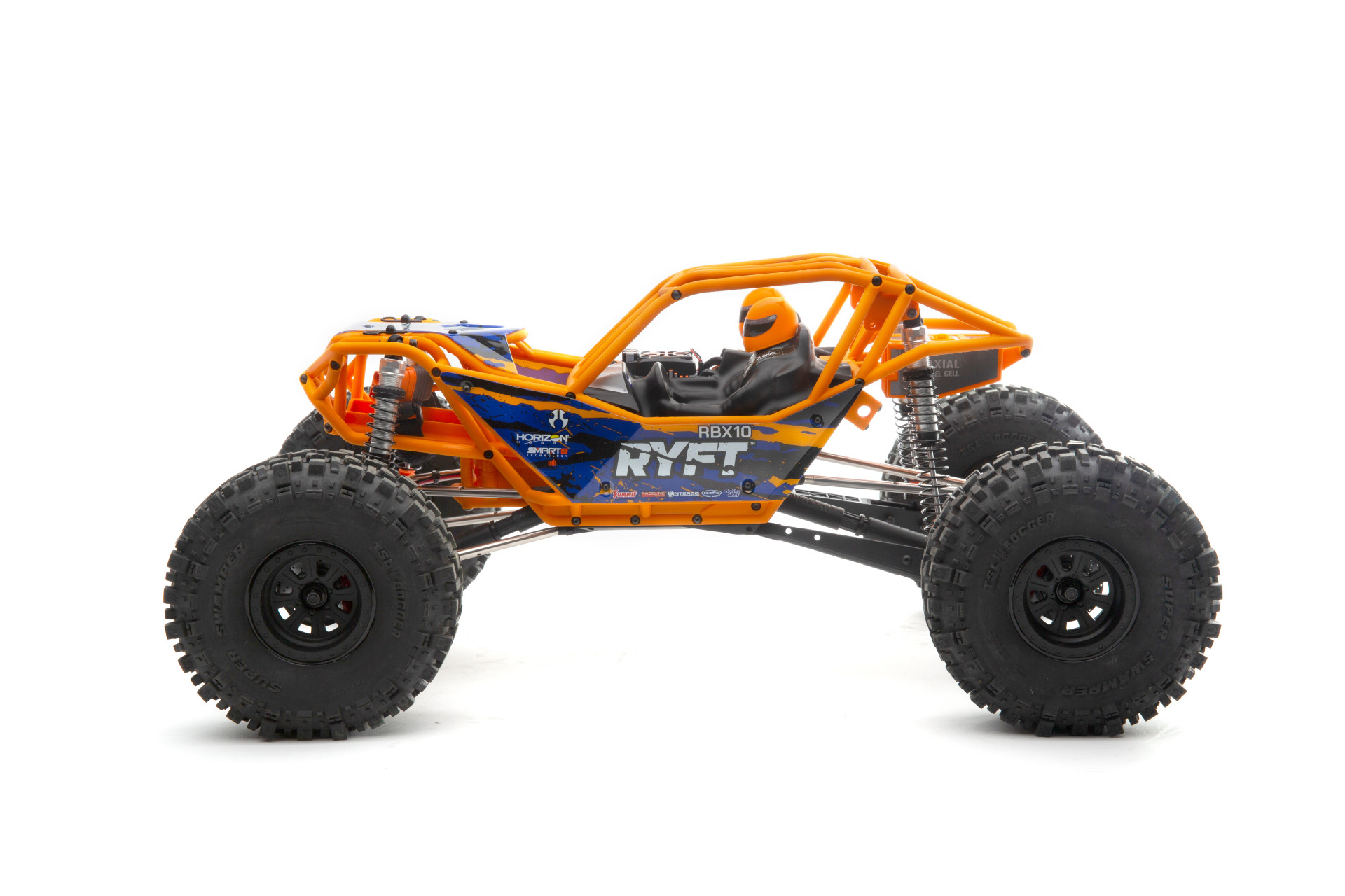 Axial 1/10 RBX10 Ryft 4WD Brushless Rock Bouncer RTR Orange AXI03005